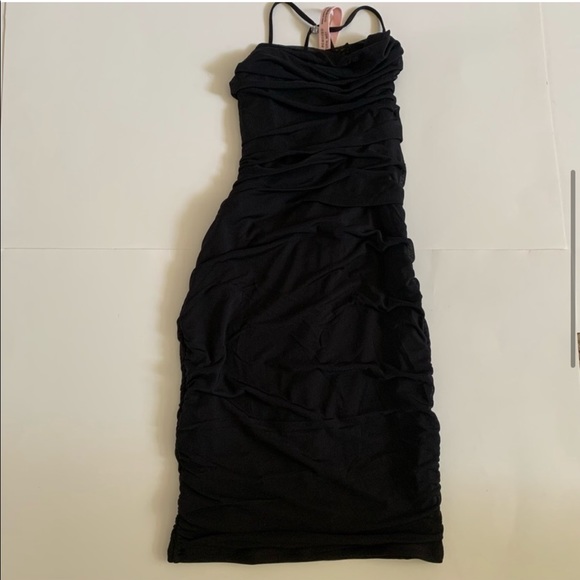 Oh Polly black mini dress US size 4, New without tags - Picture 9 of 9